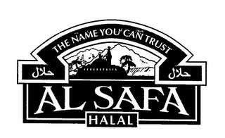 THE NAME YOU CAN TRUST AL SAFA HALAL trademark