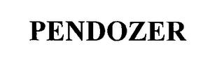 PENDOZER trademark