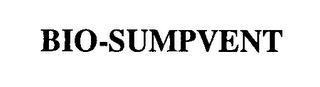 BIO-SUMPVENT trademark