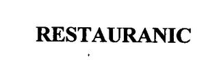 RESTAURANIC trademark