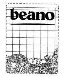 BEANO trademark