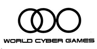 WORLD CYBER GAMES trademark