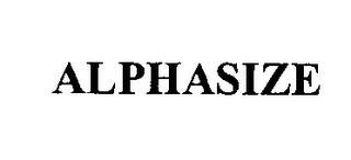 ALPHASIZE trademark