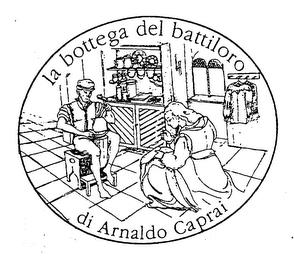 LA BOTTEGA DEL BATTILORO DI ARNALDO CAPRAI trademark