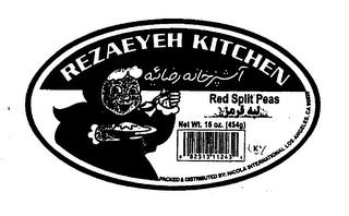 REZAEYEH KITCHEN trademark