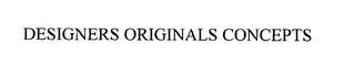 DESIGNERS ORIGINALS CONCEPTS trademark