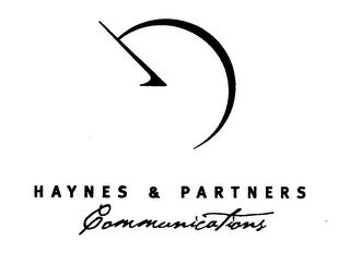 HAYNES & PARTNERS COMMUNICATIONS trademark