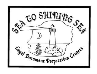 SEA TO SHINING SEA LEGAL DOCUMENT PREPARATION CENTERS trademark