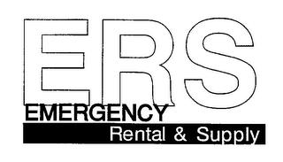 ERS EMERGENCY RENTAL & SUPPLY trademark