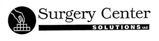 SURGERY CENTER SOLUTIONS LLC trademark