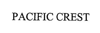 PACIFIC CREST trademark