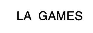 LA GAMES trademark