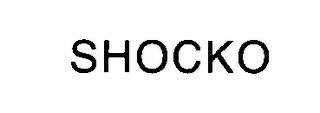 SHOCKO trademark