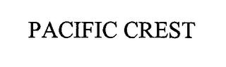 PACIFIC CREST trademark