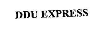 DDU EXPRESS trademark