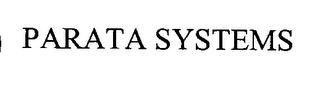 PARATA SYSTEMS trademark