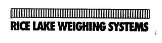 RICE LAKE WEIGHING SYSTEMS trademark