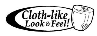 CLOTH-LIKE LOOK & FEEL! trademark