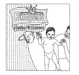 PAMPERS CUSTOM FIT CRUISERS trademark