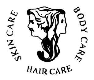 SKIN CARE HAIR CARE BODY CARE trademark