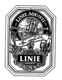 LINIE AQUAVIT LINIE AQUAVIT LYSHOLM FABRIK MÆRKE trademark