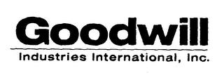 GOODWILL INDUSTRIES INTERNATIONAL, INC. trademark