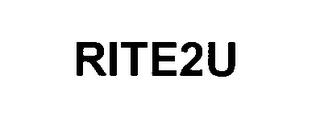 RITE2U trademark