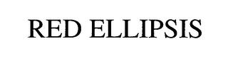 RED ELLIPSIS trademark