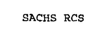 SACHS RCS trademark