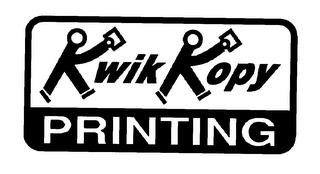 KWIK KOPY PRINTING trademark