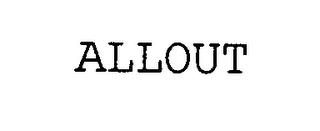 ALLOUT trademark