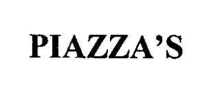 PIAZZA'S trademark