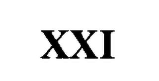 XXI trademark