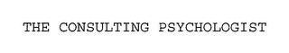 THE CONSULTING PSYCHOLOGIST trademark