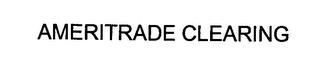 AMERITRADE CLEARING trademark