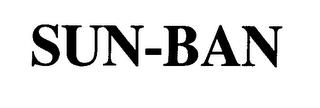 SUN-BAN trademark