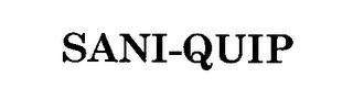 SANI-QUIP trademark