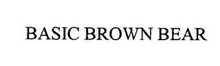 BASIC BROWN BEAR trademark