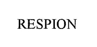 RESPION trademark