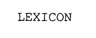 LEXICON trademark