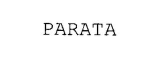 PARATA trademark