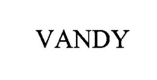 VANDY trademark