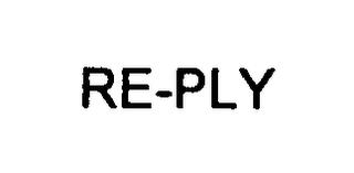 RE-PLY trademark