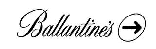 BALLANTINE'S trademark