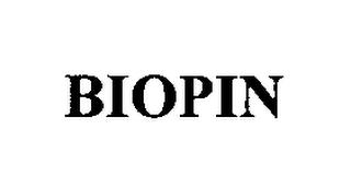 BIOPIN trademark