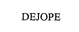 DEJOPE trademark