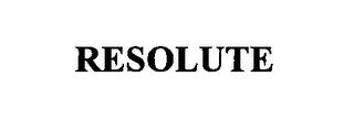 RESOLUTE trademark