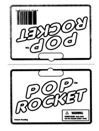 POP ROCKET trademark