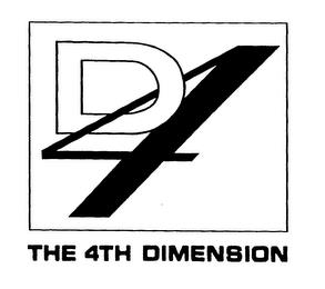 D4 THE 4TH DIMENSION trademark