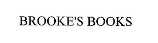 BROOKE'S BOOKS trademark